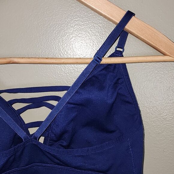 Victoria's‎ Secret Victoria Sport Blue Sports Bra Size Large - Picture 7 of 9